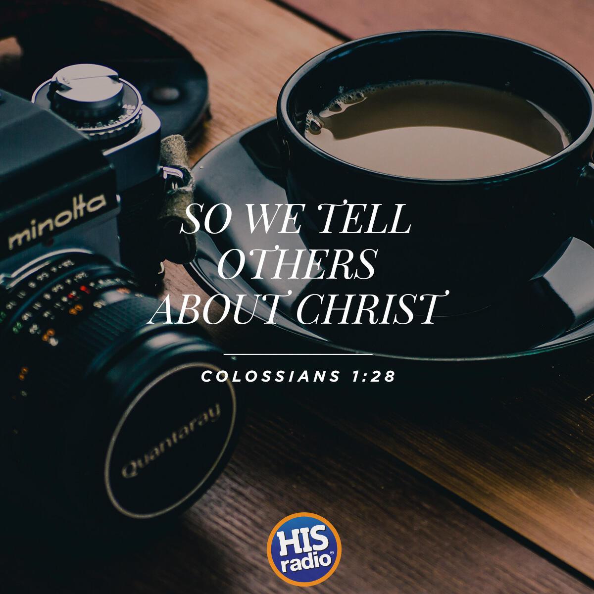 Colossians 1:28 - Verse of the Day