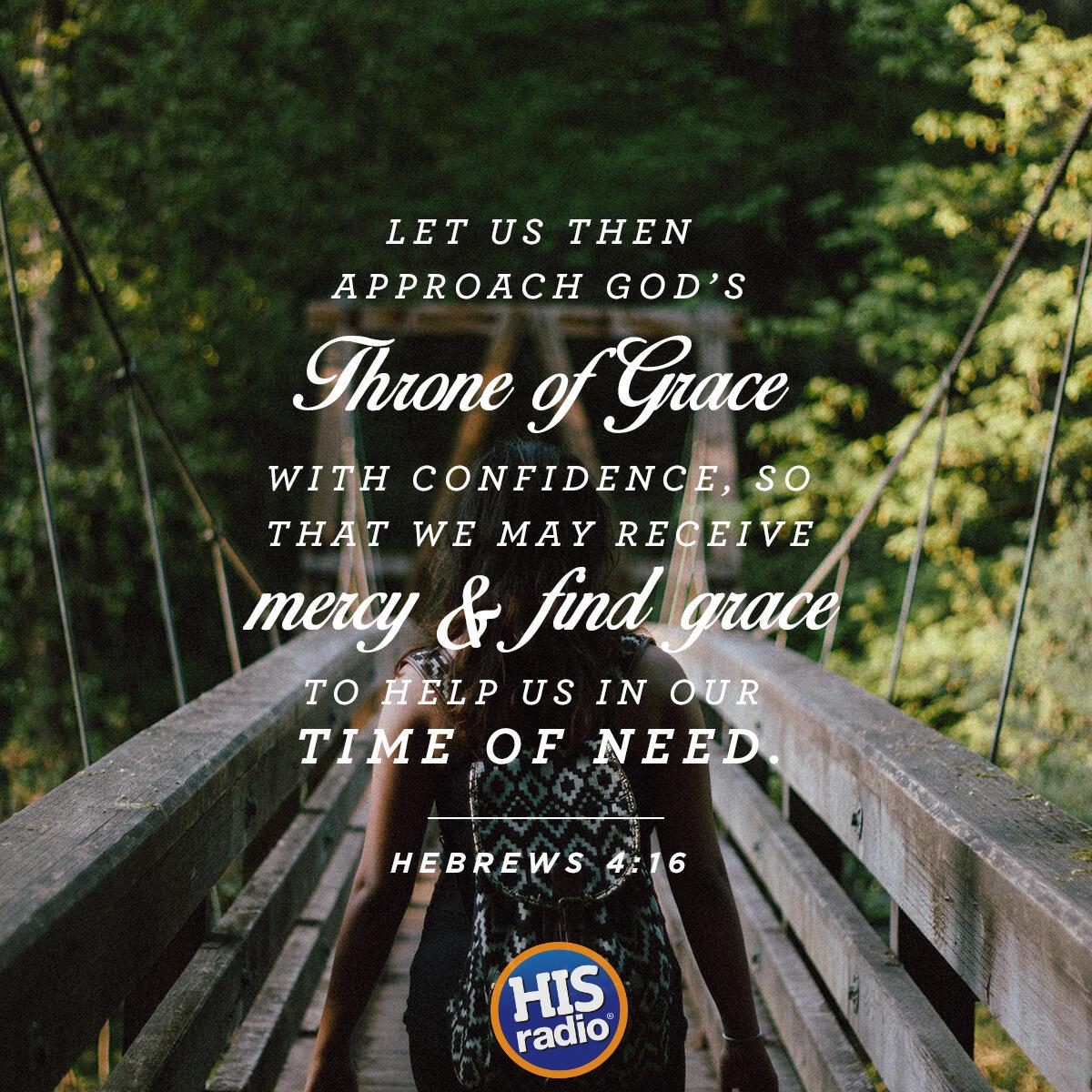 Hebrews 4:16 - Verse of the Day