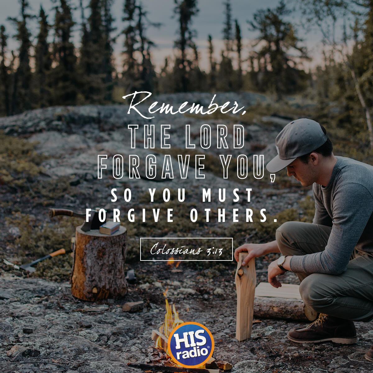 Colossians 3:13 - Verse of the Day